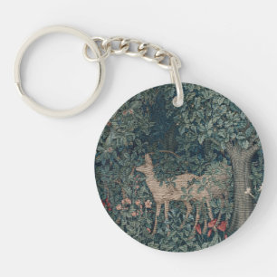 Porte-clefs Végétation, Tapisserie de l'ère victorienne par He
