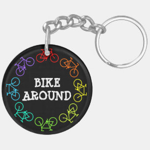 Porte-clefs Vélo autour