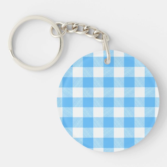 Porte-clefs Vérification du ciel d'été Slow-Living (Devant)