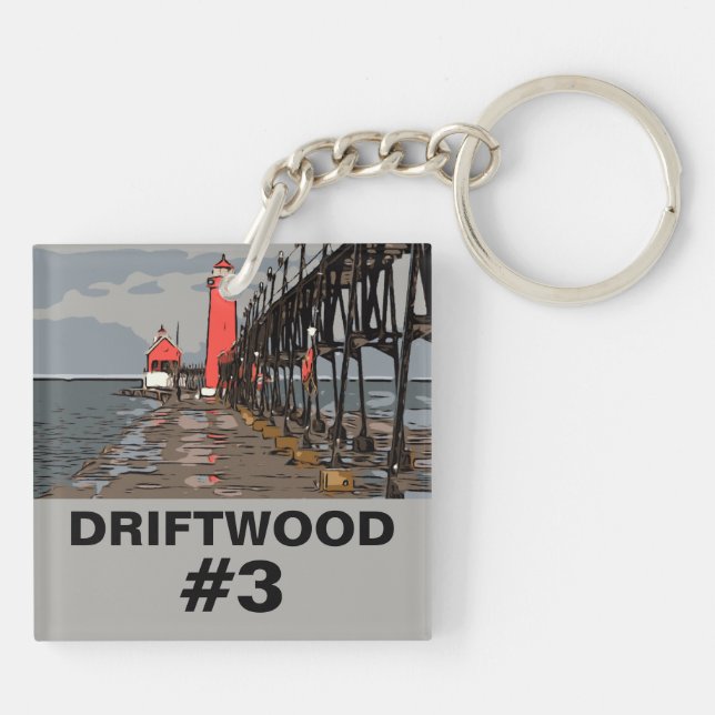 PORTE-CLEFS VERRE (Dos)