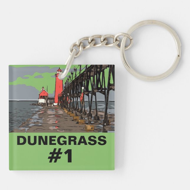 PORTE-CLEFS VERRE (Dos)