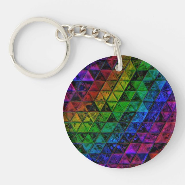 Porte-clefs Verre de fierté (Devant)