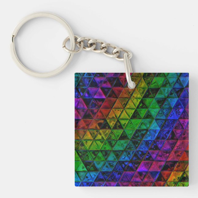 Porte-clefs Verre de fierté (Devant)