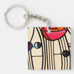 Porte-clefs Verre en tôle de Charles Rennie Mackintosh