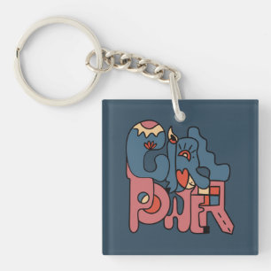 Porte-clefs Version Fille Power Dark