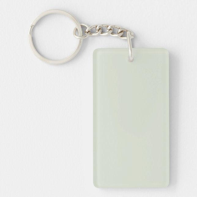 Porte-clefs Vert Whisper uni (Devant)