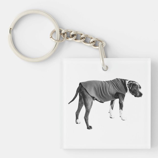 Porte-clefs Veste de poche, forme loyale (Devant)