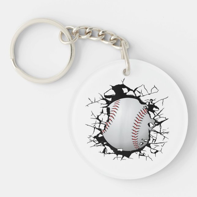 Porte-clefs Vêtements de baseball - Baseball (Devant)