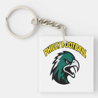 Porte-clefs Vêtements de fan de football de Philly avec mascot