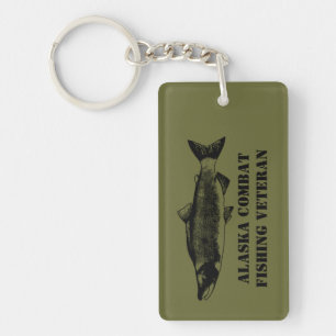 Porte-clefs Vétérinaire de la pêche de combat de l'Alaska