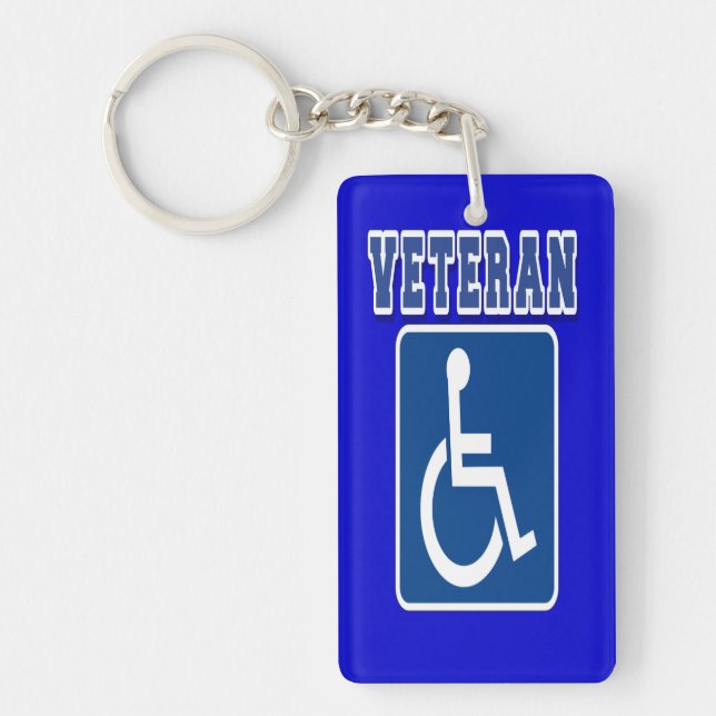 Porte-clefs Vétérinaire handicapé handicapé (Devant)