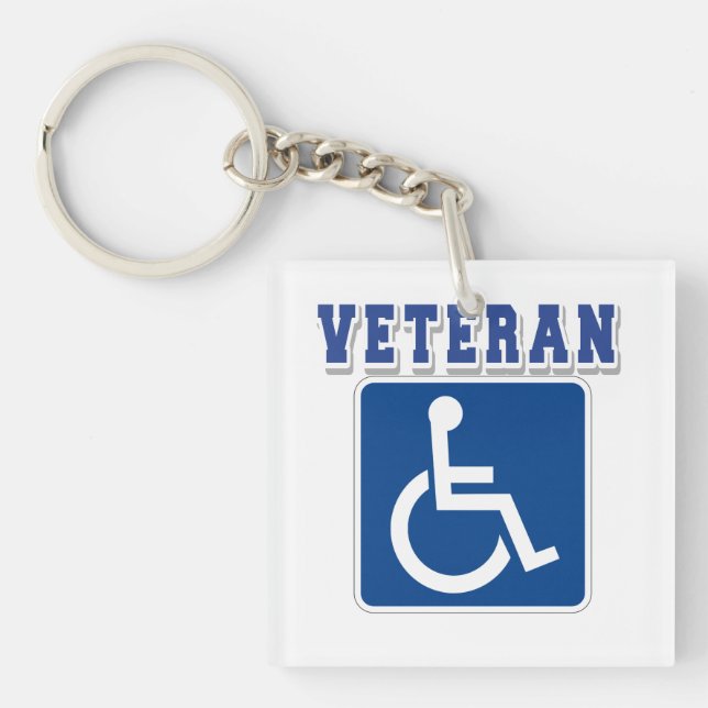 Porte-clefs Vétérinaire handicapé handicapé (Devant)