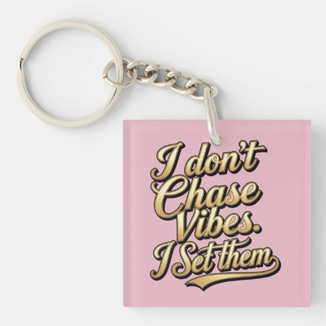 Porte-clefs Vibes AiKo Script™ (Devant)
