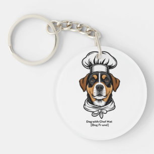Porte-clefs Vibes de Chien Chef