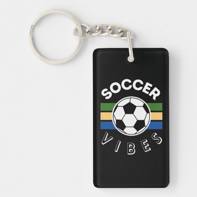 Porte-clefs Vibes de football (Devant)