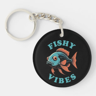 Porte-clefs Vibes de poissons - Poisson amusant