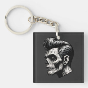 Porte-clefs Vibes Rockabilly Zombie