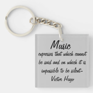 Porte-clefs Victor Hugo Cite Express de musique