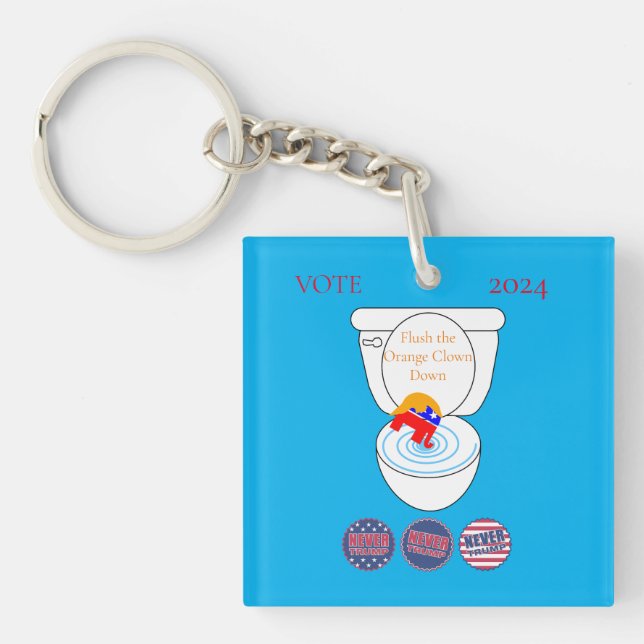 Porte-clefs Vider Le Clown Orange Thunder_Cove (Devant)