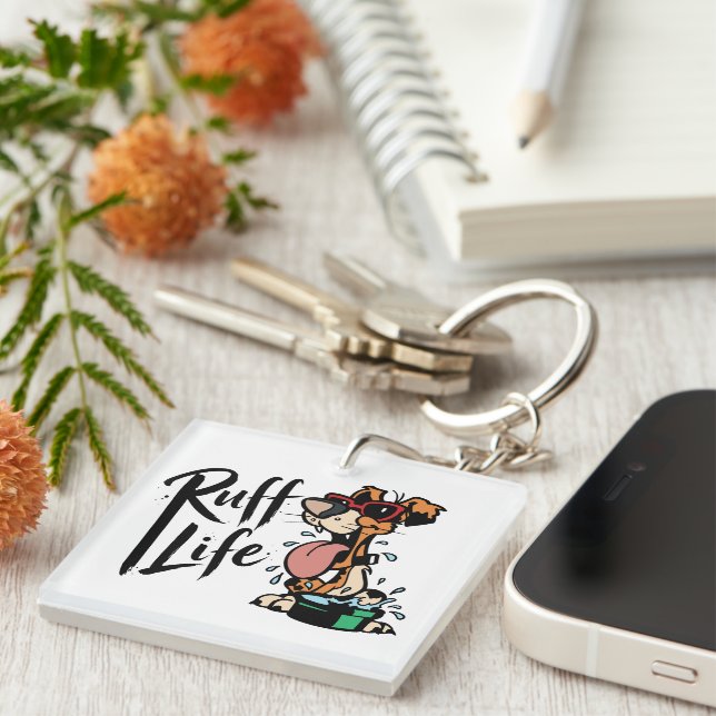 Porte-clefs Vie de chien (Devant Droit)