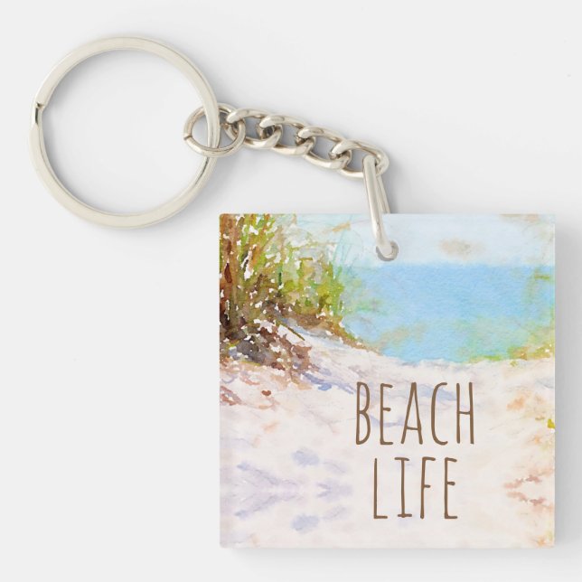 Porte-clefs Vie de plage (Devant)