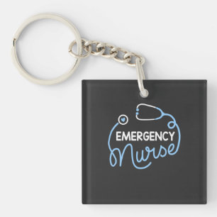 Porte-clefs Vie infirmière Infirmière d'urgence