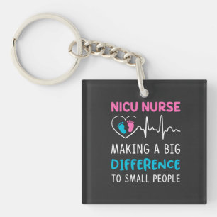 Porte-clefs Vie infirmière Nicu Nurse
