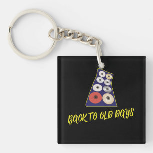 Porte-clefs Vieilles vibes rafraîchissantes des années 90