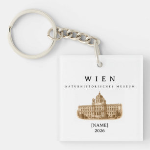 Porte-clefs Vienne Musée d'Histoire Naturelle Nom & Année