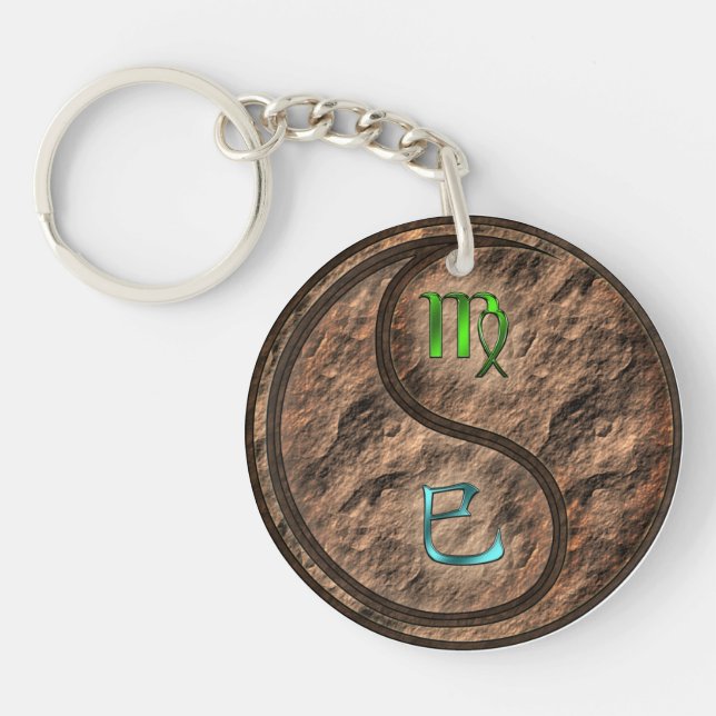 Porte-clefs Vierge et Serpent de la Terre (Devant)