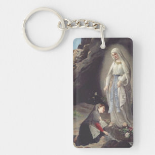 Porte-clefs Vierge Marie de Lourdes