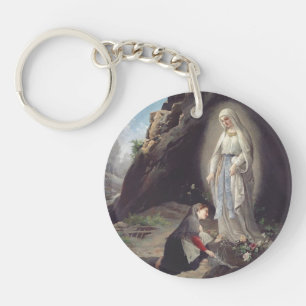 Porte-clefs Vierge Marie de Lourdes