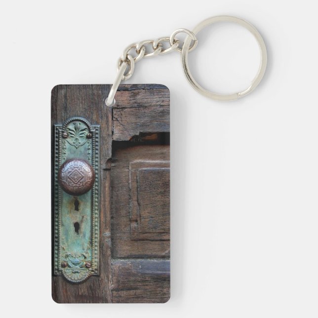 Porte-clefs Vieux bouton de porte - porte - clé (Dos)