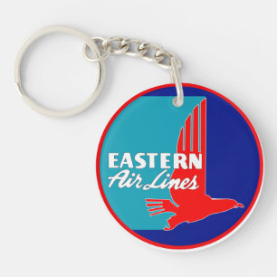 Porte-clefs Vieux porte - clé de logo d'Eastern Airlines circa