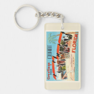 Porte-clefs Vieux souvenir de Vintage voyage de Key West la