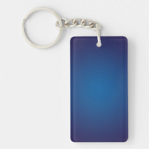 Porte-clefs Vignette en bleu foncé profond