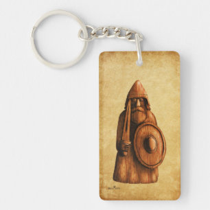 Porte-clefs Viking rustique