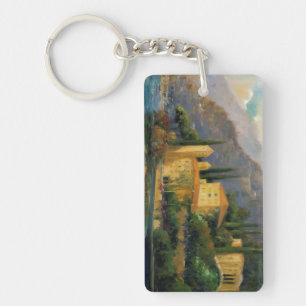 Porte-clefs Villa de lac