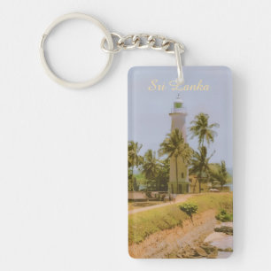 Porte-clefs Ville côtière de Galle, Sri Lanka Souvenir de voya