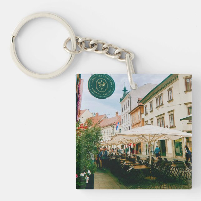 Porte-clefs Ville de Ljubljana (Devant)