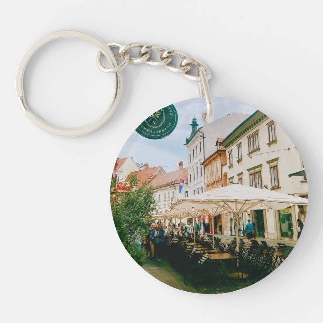 Porte-clefs Ville de Ljubljana (Devant)