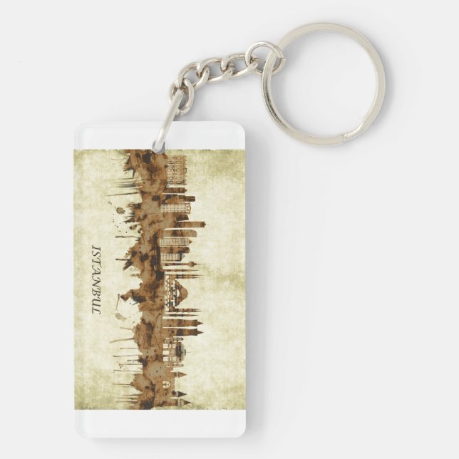 Porte-clefs Ville d'Istanbul (Dos)