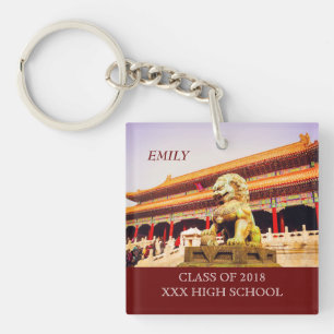 Porte-clefs Ville interdite personnalisée de Pékin, GuGong Chi