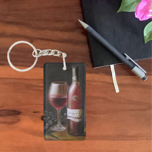 Porte-clefs Vin rouge