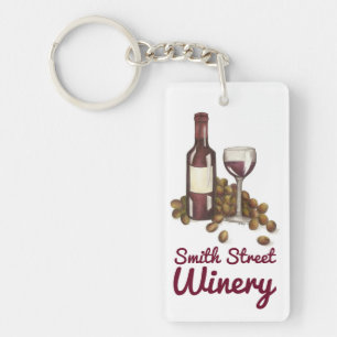 Porte-clefs Vin sur mesure Bar vinerie Porte - clé promotionne
