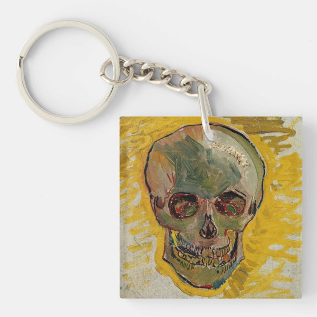 Porte-clefs Vincent van Gogh - Crâne 1887 #2 (Devant)