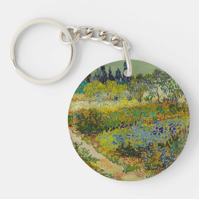 Porte-clefs Vincent Van Gogh Garden (Devant)