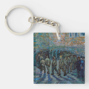 Porte-clefs Vincent van Gogh - La cour de la prison