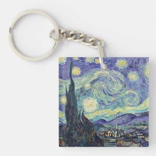 Porte-clefs Vincent Van Gogh La Nuit étoilée