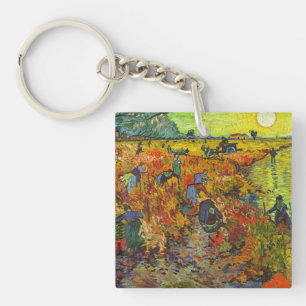 Porte-clefs Vincent van Gogh - Le vignoble rouge